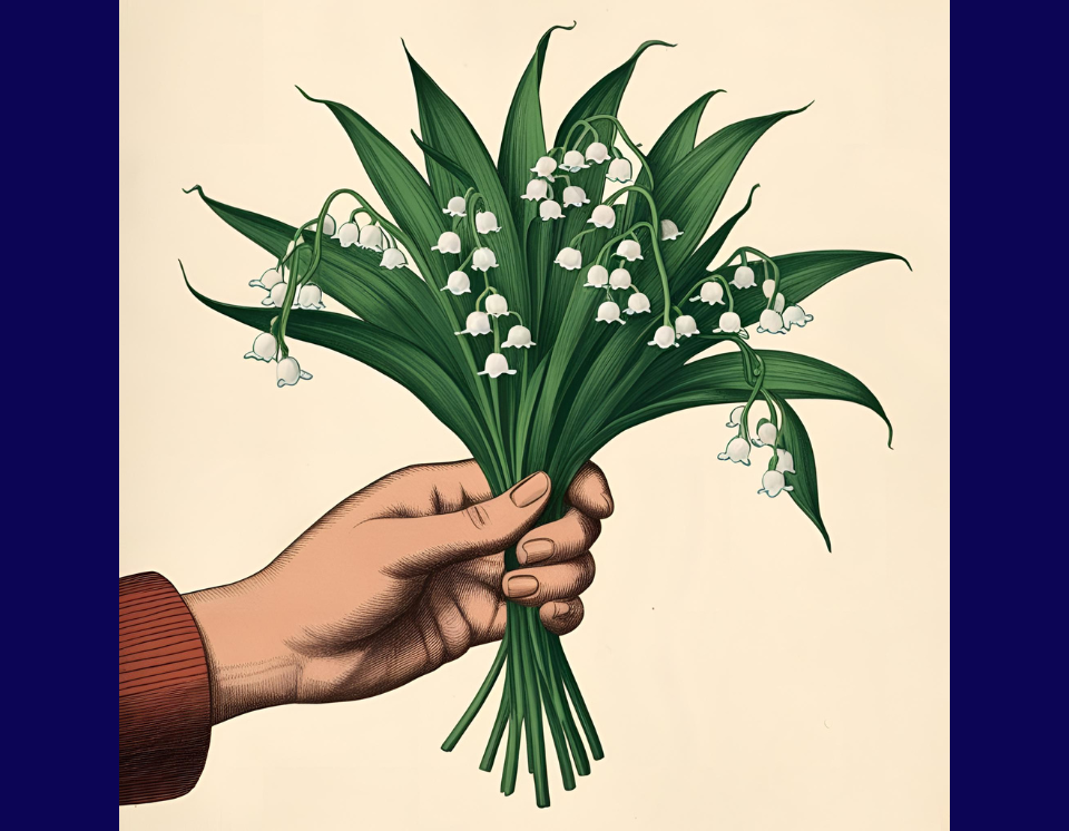 Happy May Day!   Give a Flower to Someone You Love