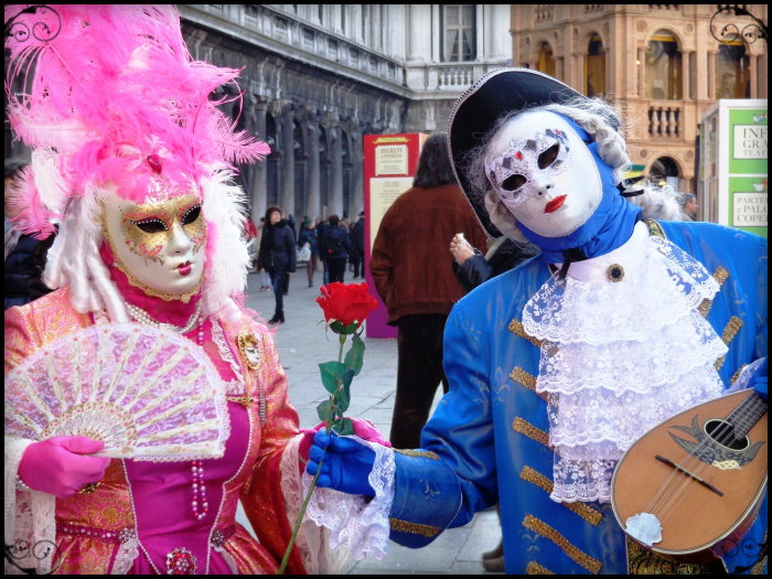 Carnival Time in Venice, Italy