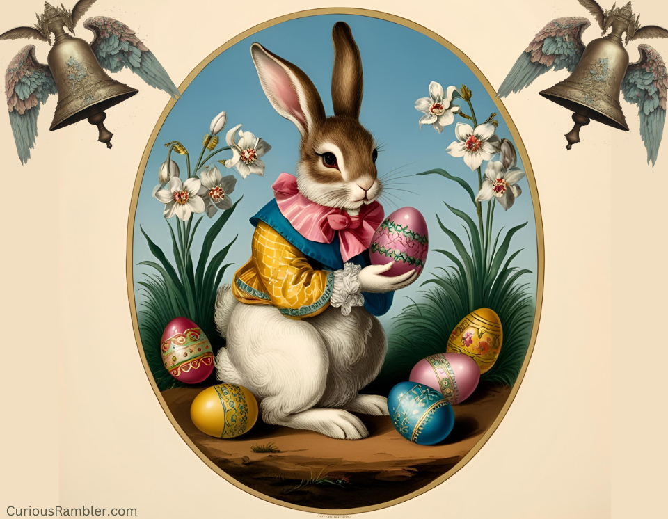 American Easter Bunny vs French Easter Bell.