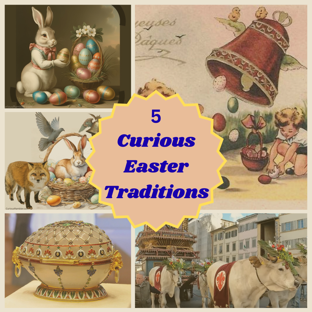 5 Curious Easter Traditions: Rabbits, Bells, Exploding Carts, and More